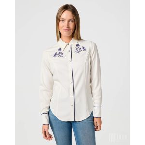 Wrangler ● Western Shirt ● hímzett hoszú ujjú ing