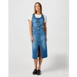 Wrangler ●The Dress ● kék ujjatlan midi farmerruha