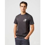 Wrangler ● Small Graphic Tee ● fekete rövid ujjú póló