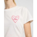 Lee ● Small Logo Tee ● törtfehér rövid ujjú póló 