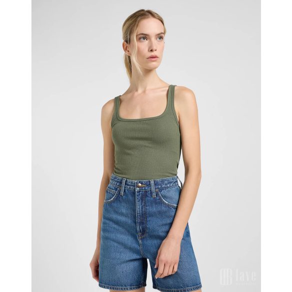 Lee ● Squared Tank ● khakizöld trikó