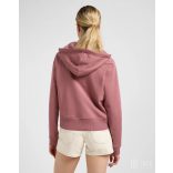 Lee ● Zip Through Hoodie ● bordós kapucnis kardigán