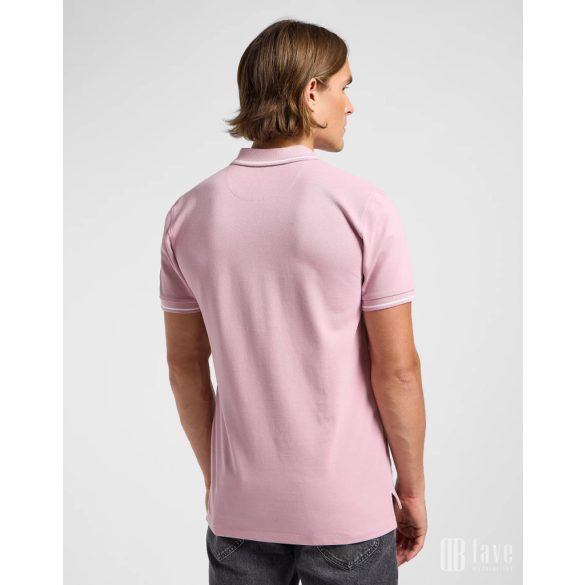 Lee ● Polo Shirt ● rózsaszínes rövid ujjú piké póló