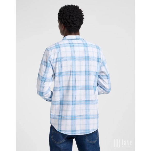 Lee ● Clean Western Shirt ● kék kockás hosszú ujjú ing