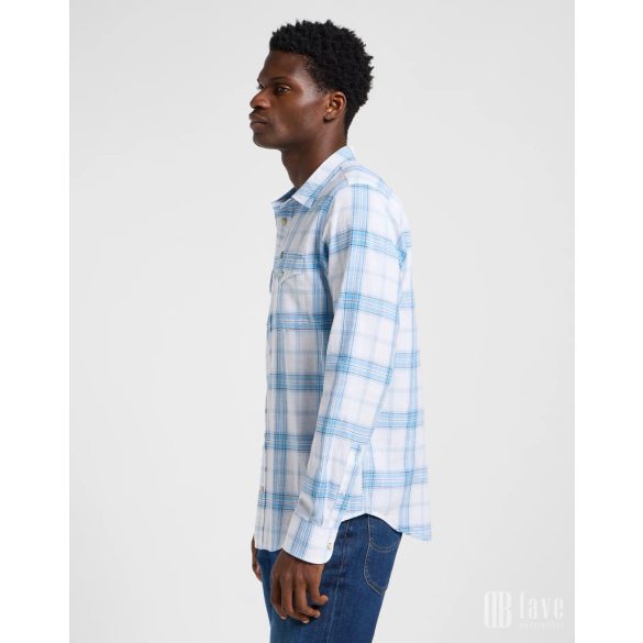 Lee ● Clean Western Shirt ● kék kockás hosszú ujjú ing
