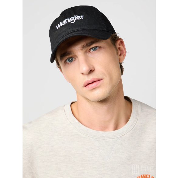 Wrangler ● Logo Cap ● fekete baseball sapka