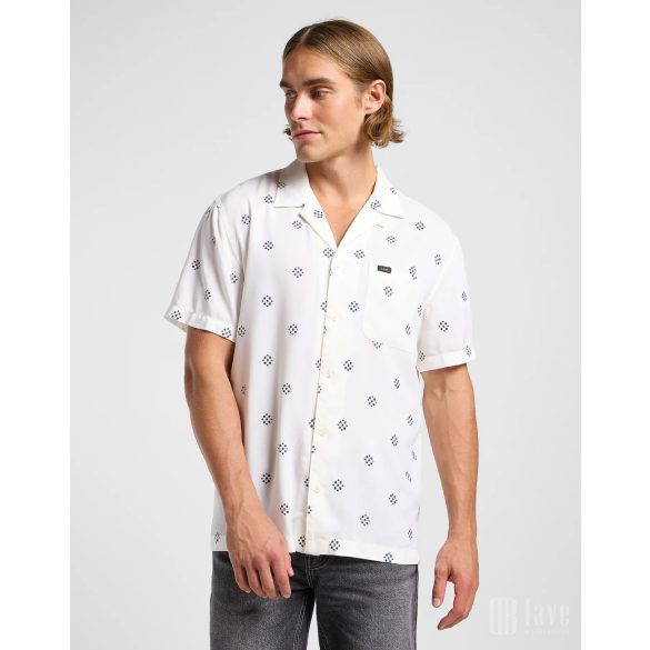 Lee ● Resort Shirt ● apró mintás rövid ujjú ing