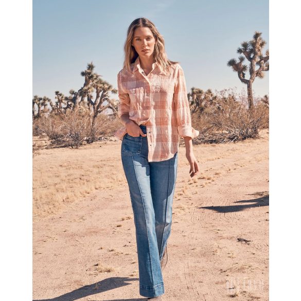 Wrangler ● Western Shirt ● világos kockás hoszú ujjú ing