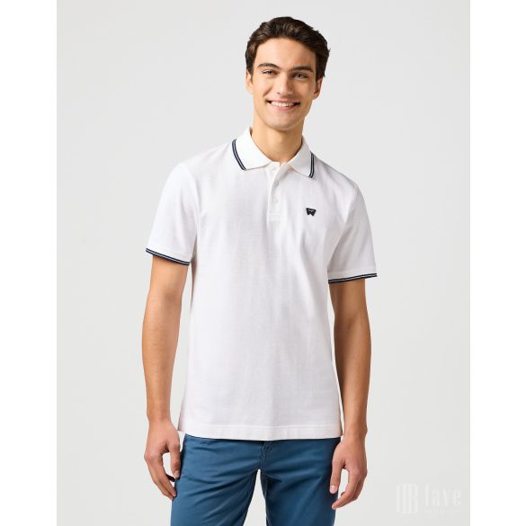 Wrangler ● Polo Shirt ● fehér rövid ujjú piké póló