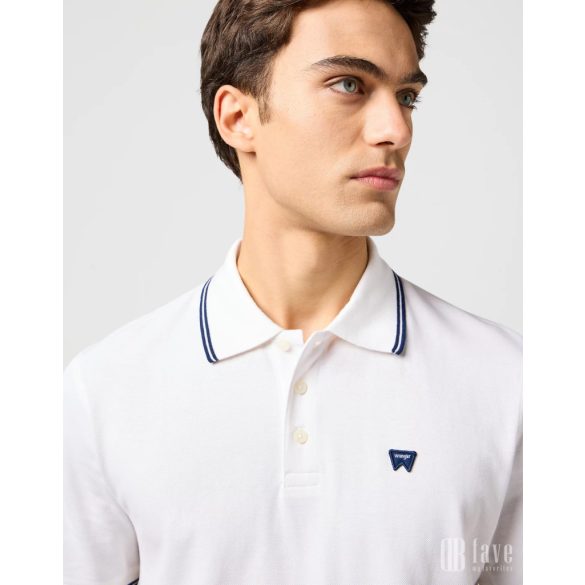 Wrangler ● Polo Shirt ● fehér rövid ujjú piké póló