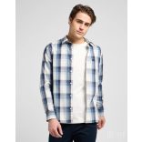 Lee ● Button Down Shirt ● kék kockás hosszú ujjú ing