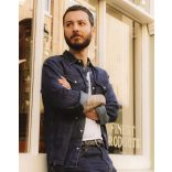 Lee ● Regular Western ● kék koptatott hosszú ujjú farmering 