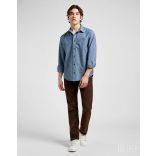 Lee ● Patch Shirt ● kék hosszú ujjú ing