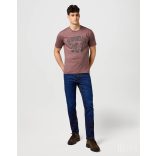 Wrangler ● Greensboro ● sötétkék enyhén koptatott farmernadrág 