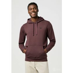 Wrangler ● Sign Off Hoodie ● barna kapucnis pulóver