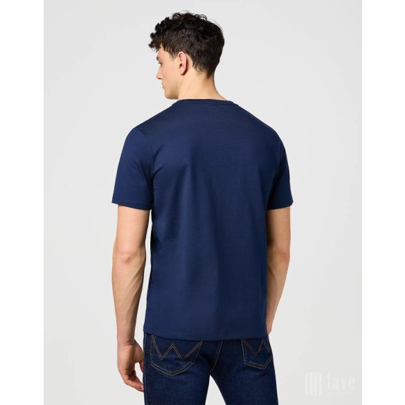 Wrangler ● Small Graphic Tee ● sötétkék rövid ujjú póló