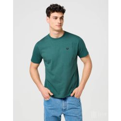 Wrangler ● Sign Off Tee ● zöld rövid ujjú póló