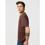 Wrangler ● Sign Off Tee ● barna rövid ujjú póló