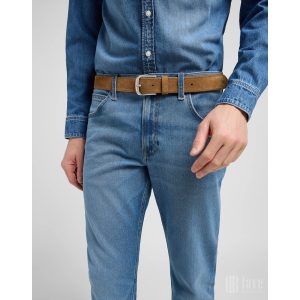 Lee ● Suede Belt ● barna hasított bőröv 