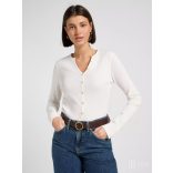 Lee ● Round Buckle Belt ● sötétbarna bőröv 