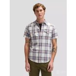 Lee ● Western Shirt ● kék kockás rövid ujjú ing