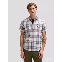 Lee ● Western Shirt ● kék kockás rövid ujjú ing