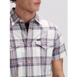 Lee ● Western Shirt ● kék kockás rövid ujjú ing