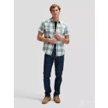Lee ● Western Shirt ● zöld kockás rövid ujjú ing