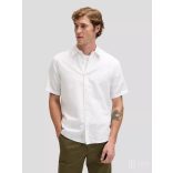Lee ● SS Shirt ● fehér len rövid ujjú ing