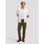 Lee ● SS Shirt ● fehér len rövid ujjú ing