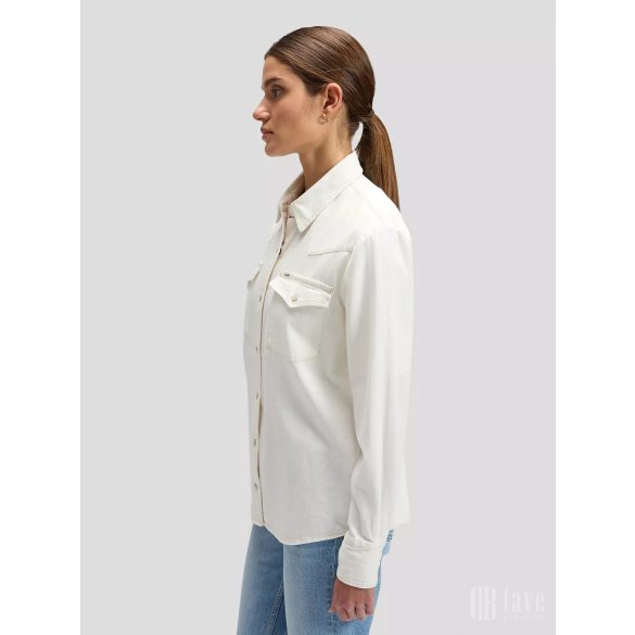Lee ● Regular Western Shirt ● törtfehér farmer hoszú ujjú ing