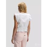 Lee ● Ruffle Sleeve Shirt ● fehér fodros ujjú ing