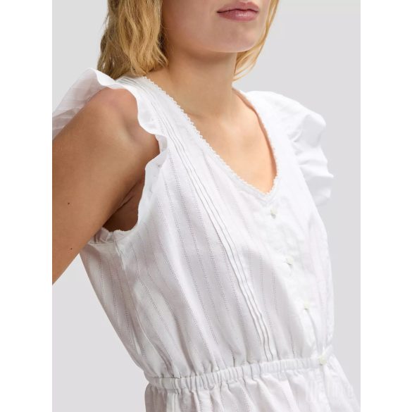 Lee ● Ruffle Sleeve Shirt ● fehér fodros ujjú ing