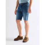 Wrangler ● Texas Short ● kék koptatott farmer bermuda