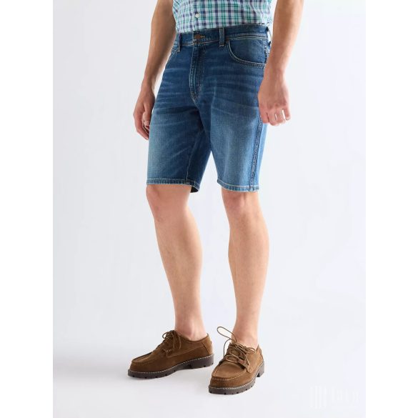 Wrangler ● Texas Short ● kék koptatott farmer bermuda