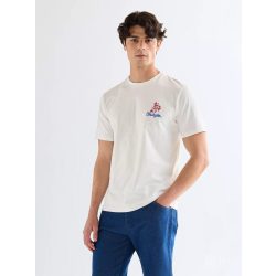 Wrangler ● Embroidery Tee ● fehér rövid ujjú póló