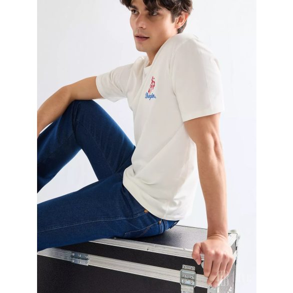 Wrangler ● Embroidery Tee ● fehér rövid ujjú póló