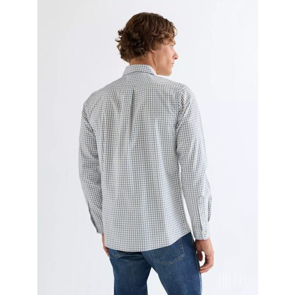 Wrangler ● LS 1PKT Shirt ● kék kockás hosszú ujjú ing