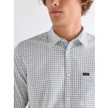 Wrangler ● LS 1PKT Shirt ● kék kockás hosszú ujjú ing