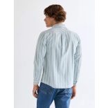 Wrangler ● Chambray Shirt ● világoskék csíkos hosszú ujjú ing