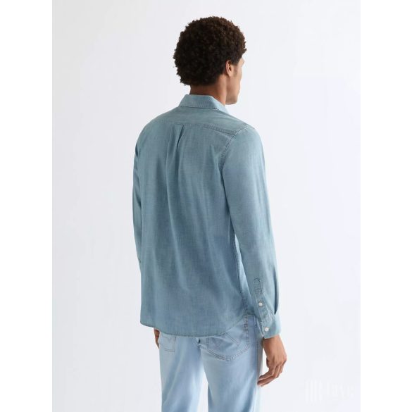 Wrangler ● Chambray Shirt ● világoskék hosszú ujjú ing
