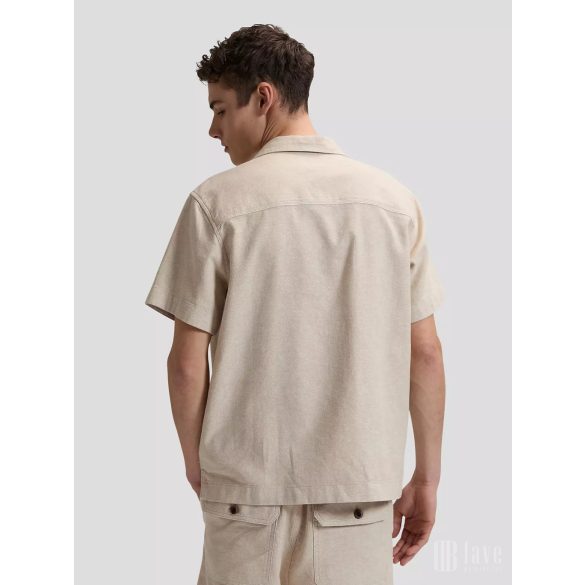 Lee ● Utility Camp Shirt ● natúr rövid ujjú ing