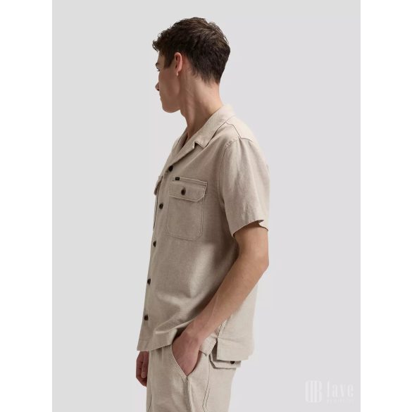 Lee ● Utility Camp Shirt ● natúr rövid ujjú ing