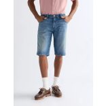 Wrangler ● Colton Short ● kék koptatott farmer bermuda