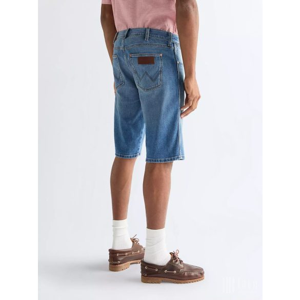Wrangler ● Colton Short ● kék koptatott farmer bermuda