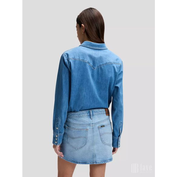 Lee ● Regular Western Shirt ● farmerkék hoszú ujjú ing