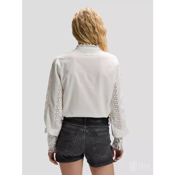 Lee ● Bohemian Shirt ● fehér csipkés hosszú ujjú ing
