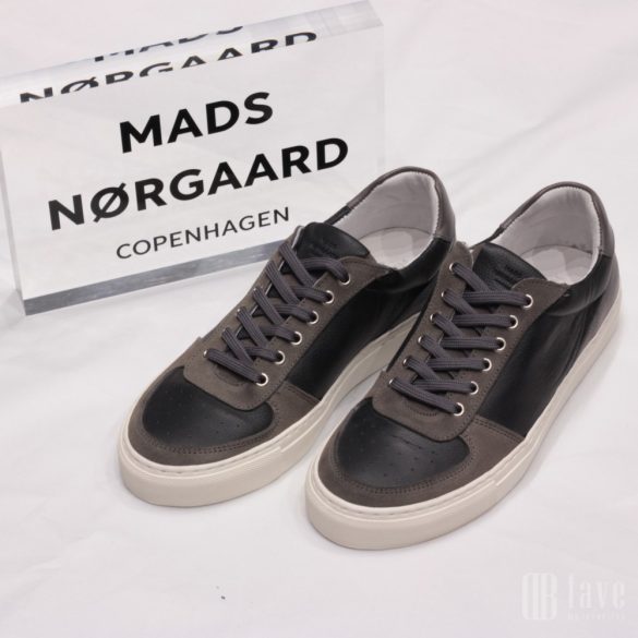 Mads Nørgaard ● Floater Mix Malik ● sötétszürke bőrcipő 