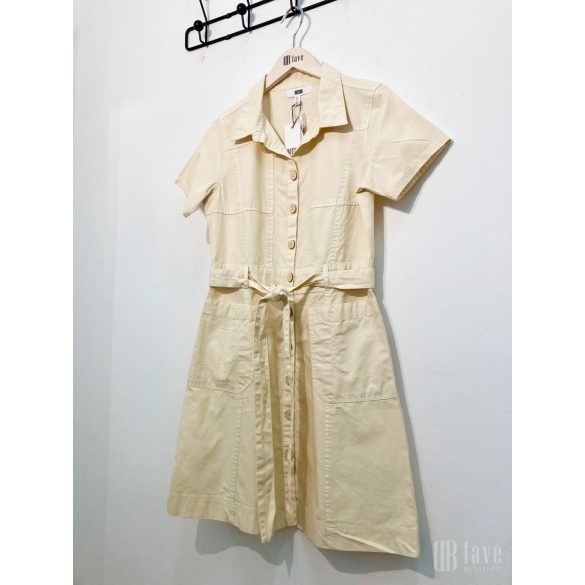 Md'M ● Dresses ● krémszínű rövid ujjú ingruha