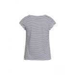 Mads Nørgaard ● Organic Favorite Stripe Teasy Tee ● fekete csíkos rövid ujjú póló